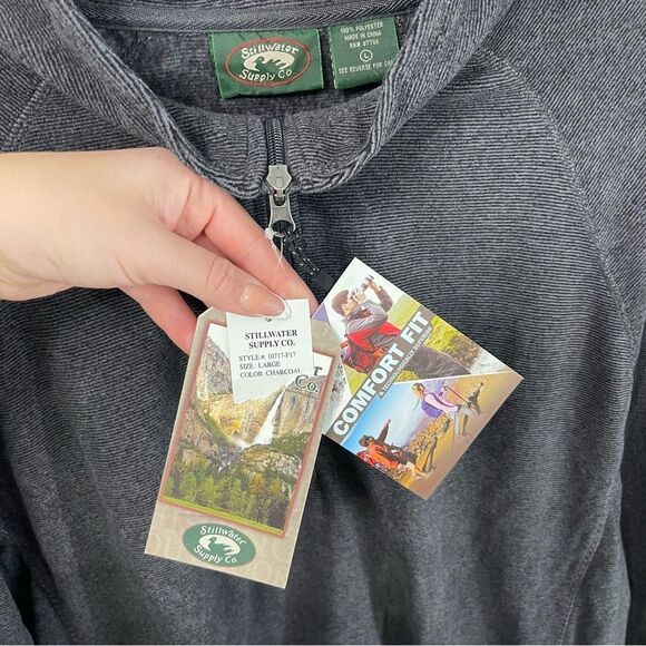 Stillwater Supply Co. Fleece Half Zip Pullover - Picture 2 of 5